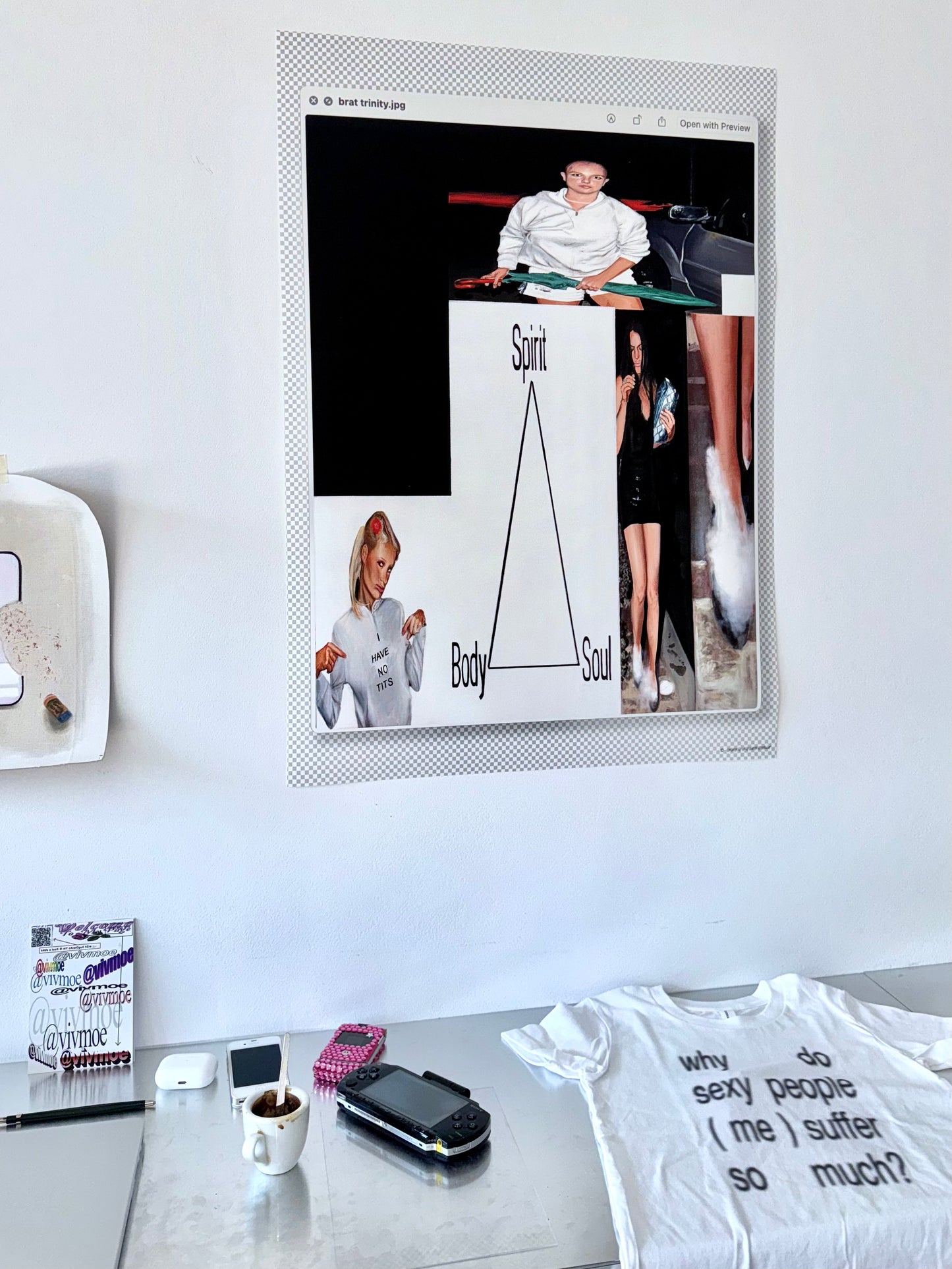*brat_trinity* FINE ART PRINT