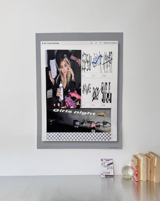 *i'm just a girl* FINE ART PRINT